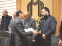 گزارش تصویری مراسم تجلیل از سه نیروی تازه بازنشسته حراست